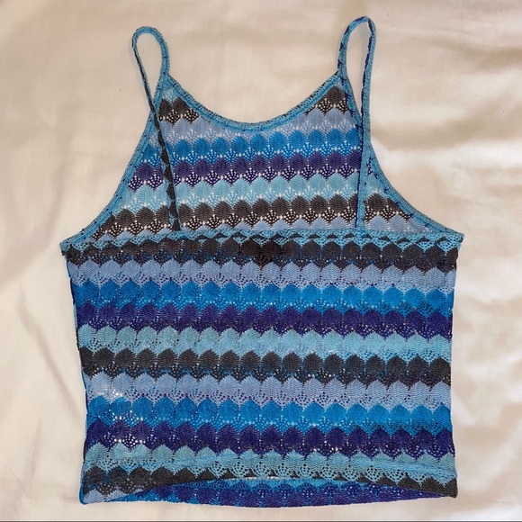 🌴 3/$30 TOPSHOP Cropped Crochet Tank 🌴 - Picture 3 of 4